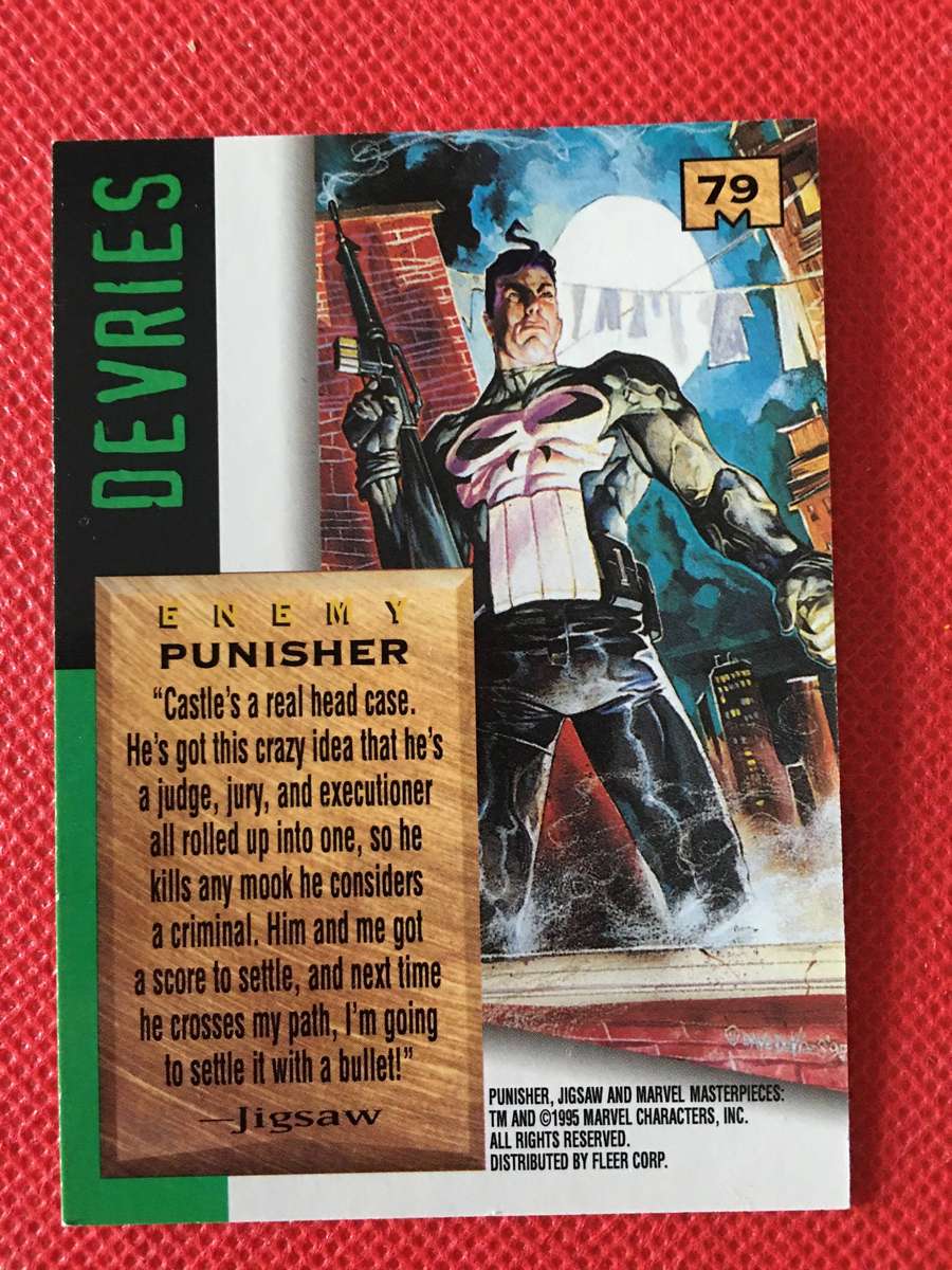 MARVEL MASTERPIECES TRADING CARD -  PUNISHER