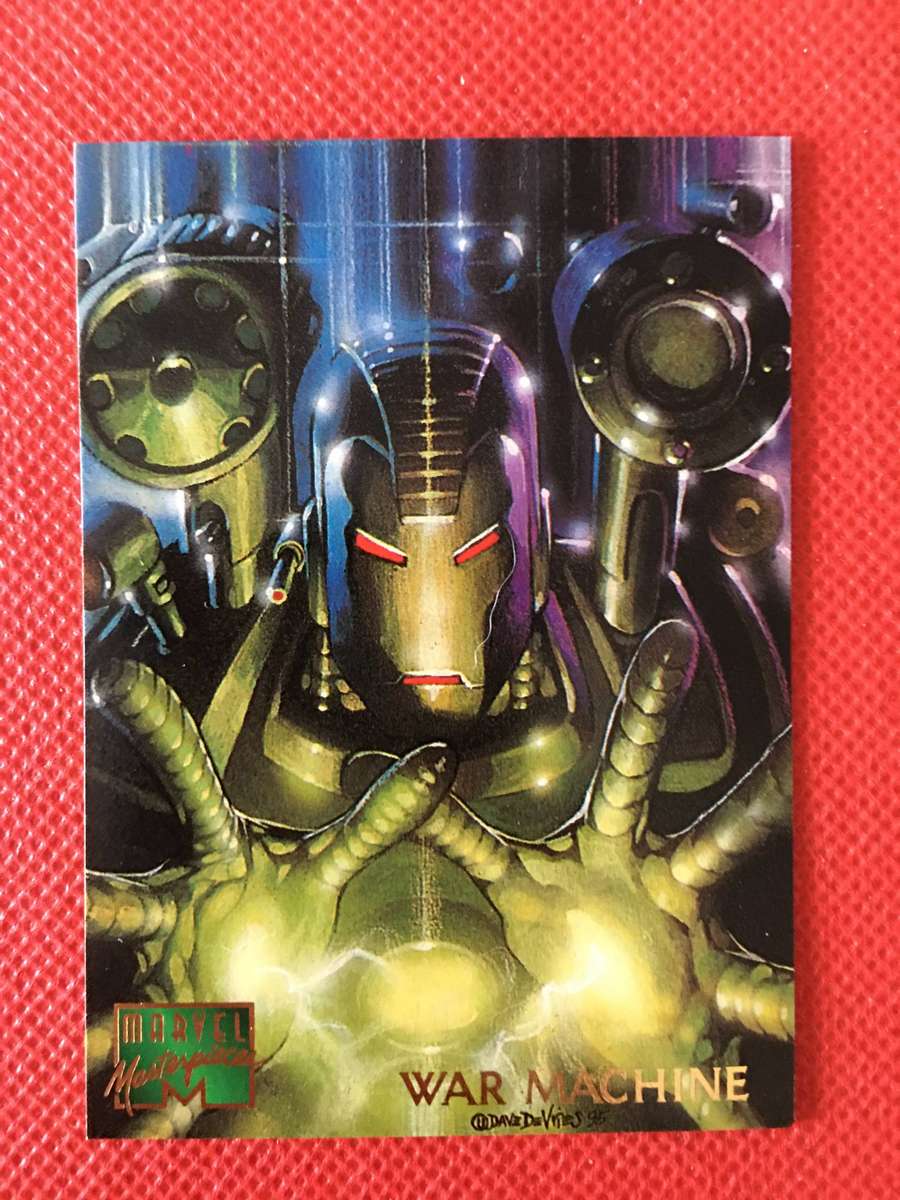 MARVEL MASTERPIECES  TRADING CARD / DC - WAR MACHINE