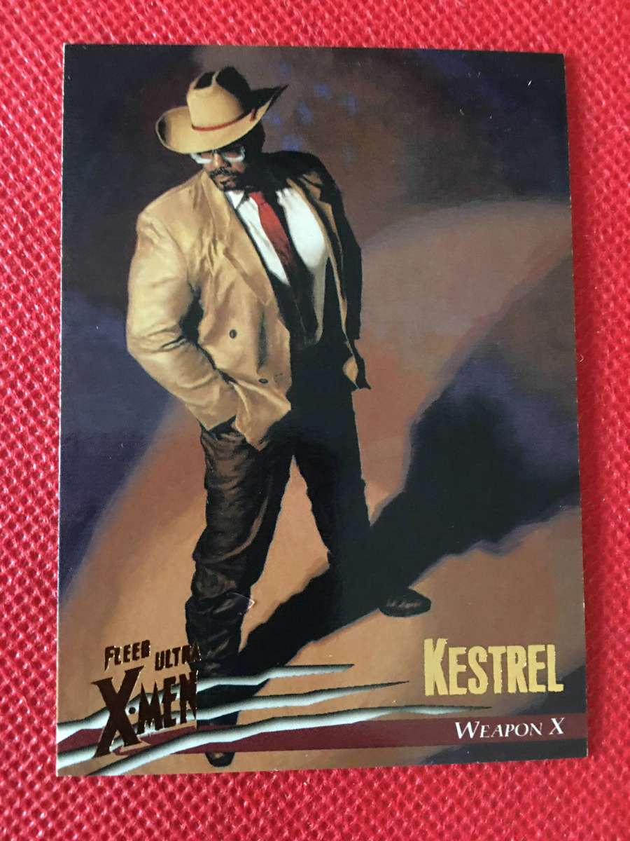 FLEER ULTRA - DC/MARVEL - TRADING CARD - X-MEN - KESTREL