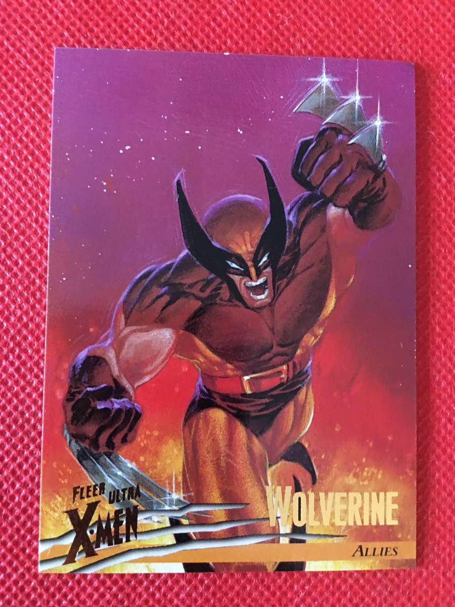 FLEER ULTRA  - X-MEN TRADING CARD -  WOLVERINE