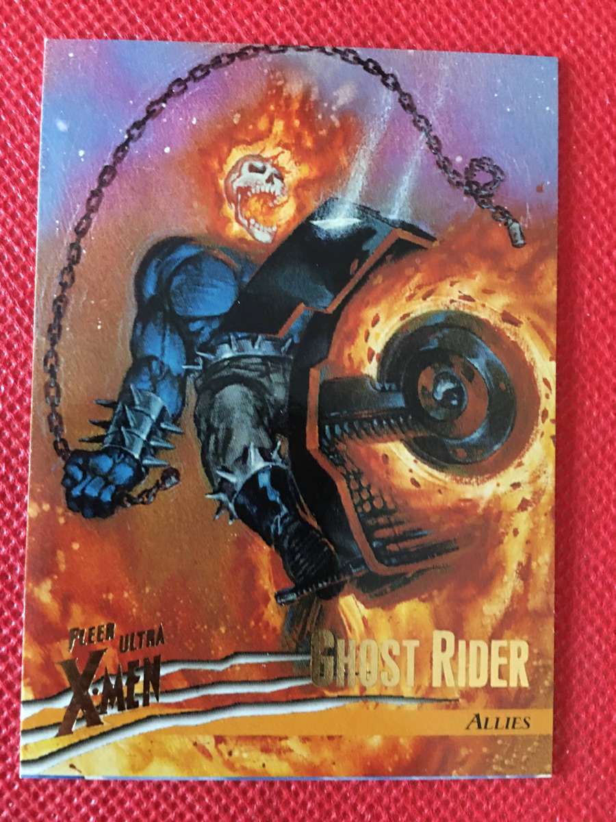 FLEER ULTRA - X-MEN  TRADING CARD  -   GHOST  RIDER