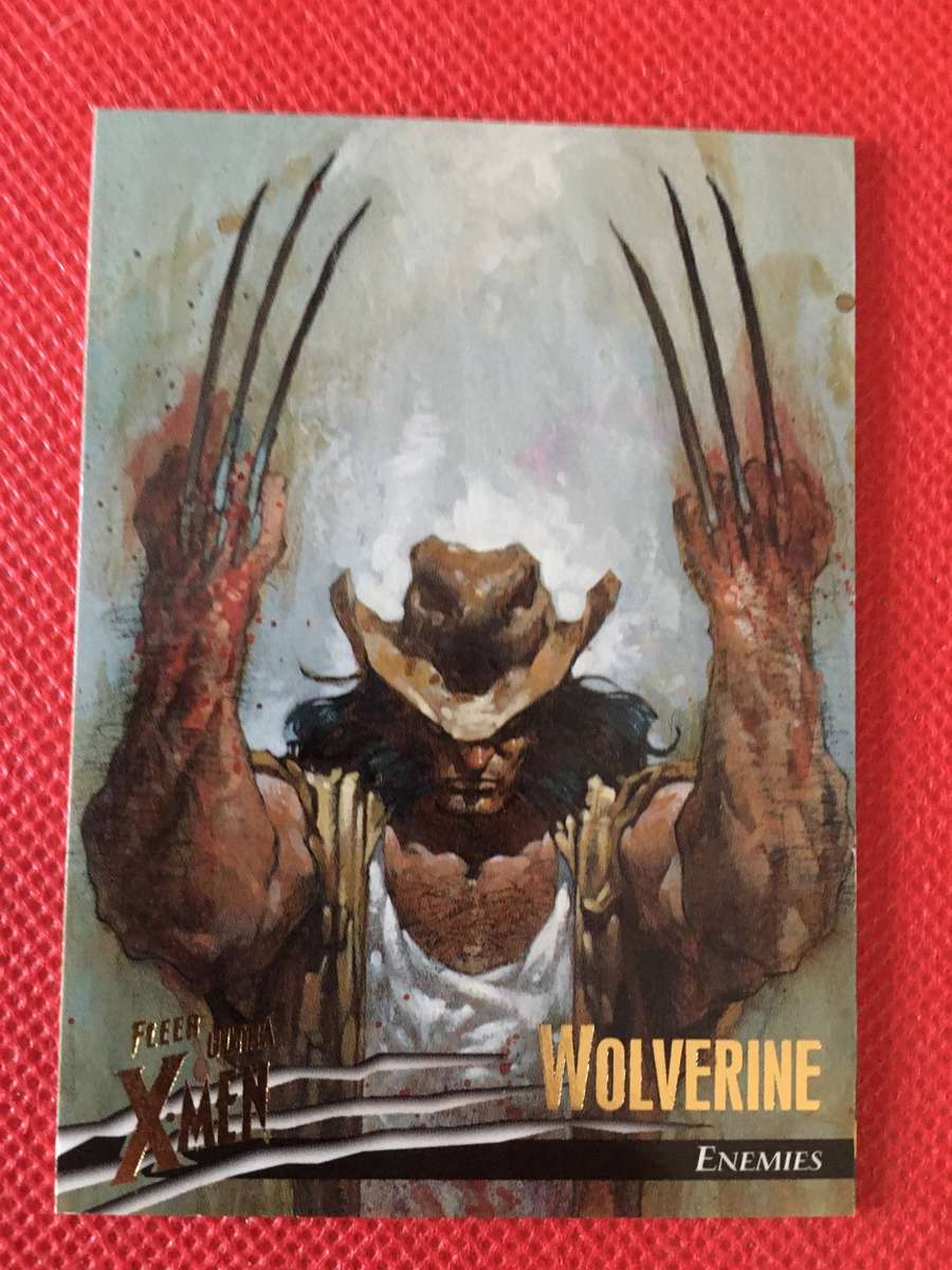FLEER ULTRA - X-MEN  TRADING CARD  - WOLVERINE
