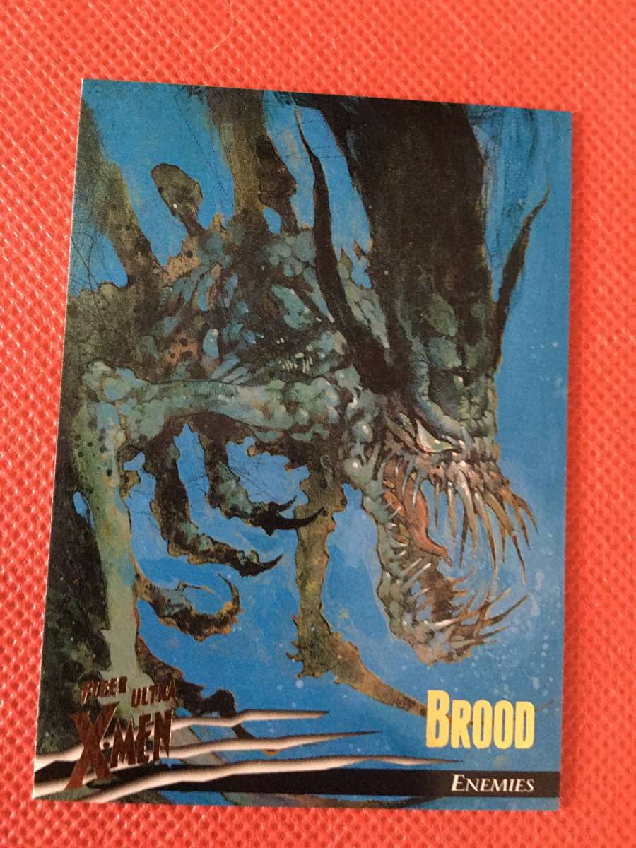 FLEER ULTRA - X -MEN  TRADING CARD - BROOD