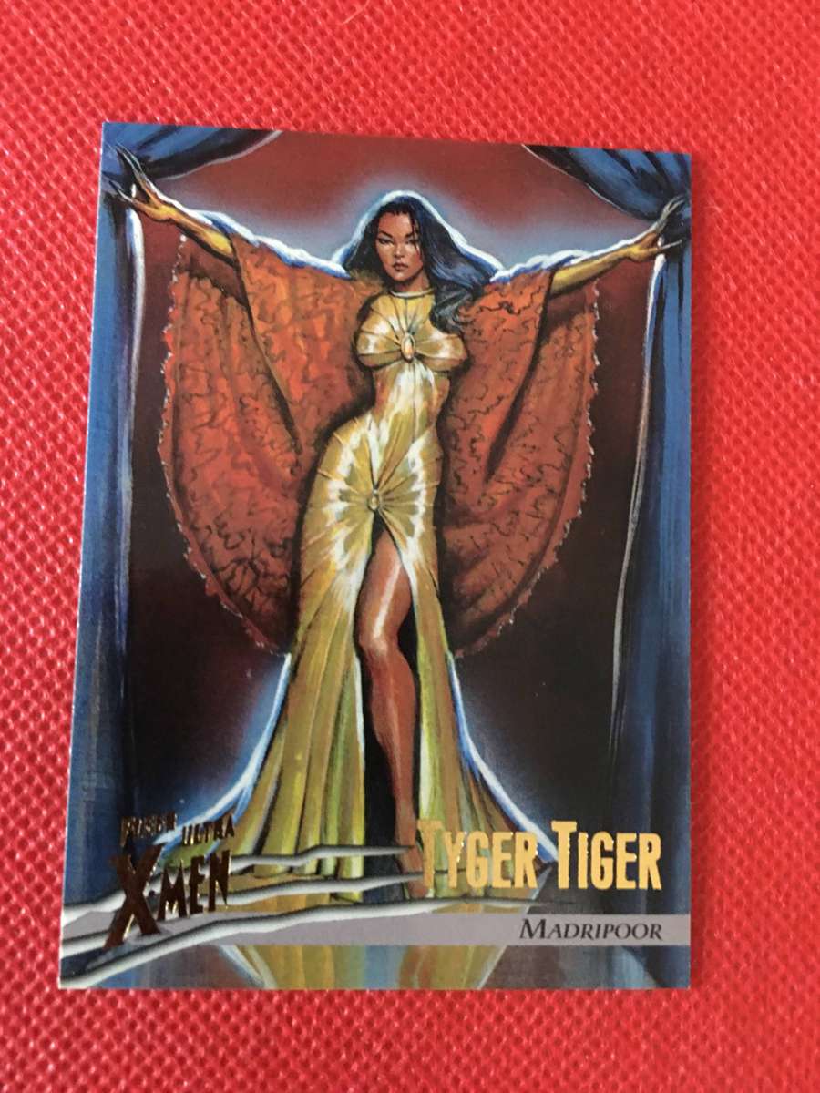 FLEER ULTRA  X-MEN  TRADING CARD - TYGER TIGER