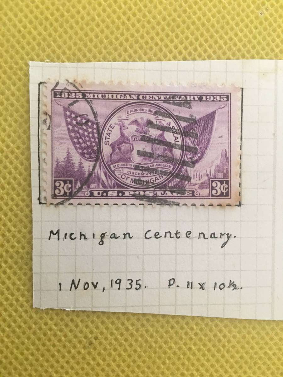 AMERICA USED STAMP 1935 USED 3c