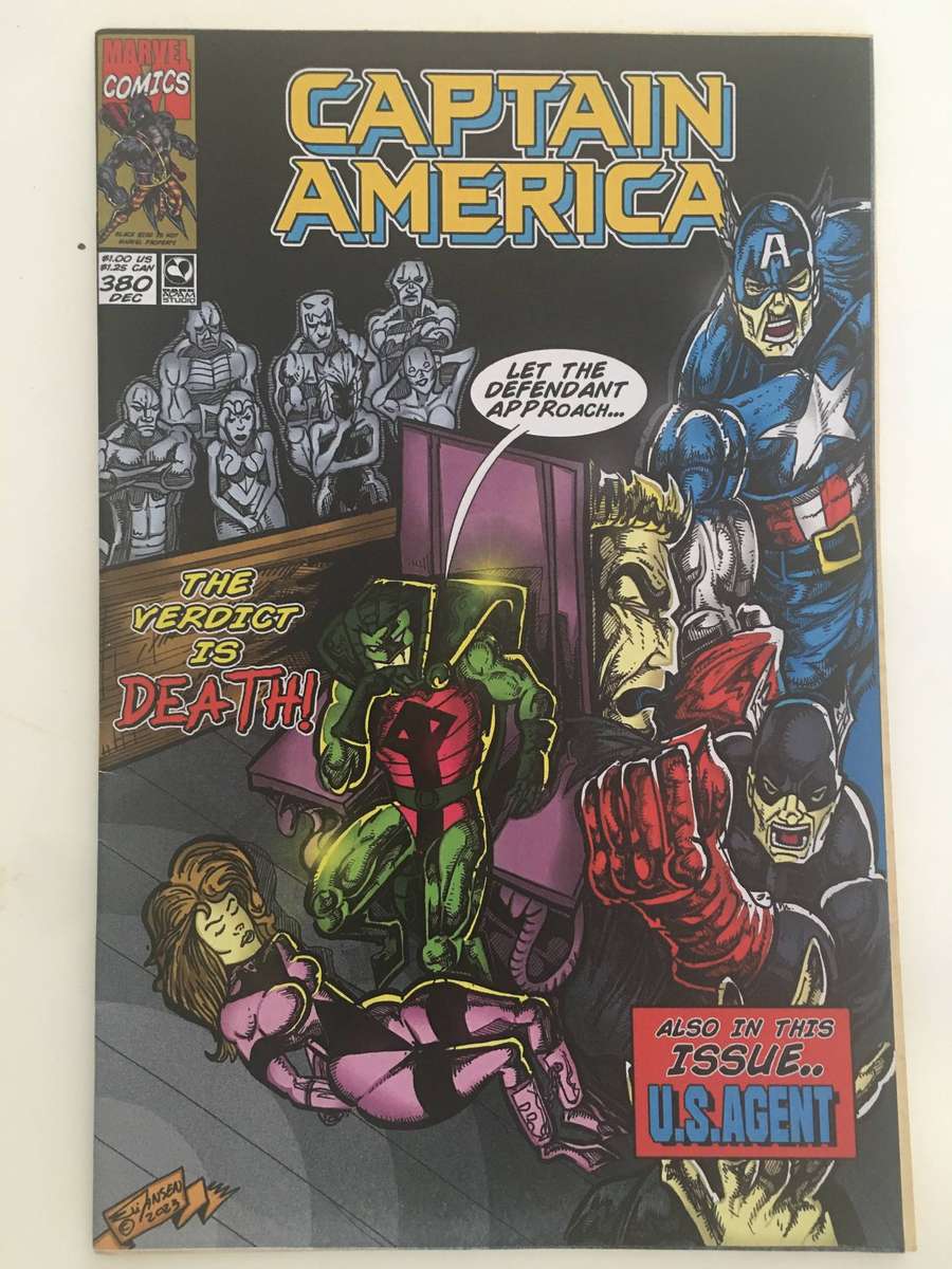 DC COMICS - CAPTAIN AMERICA - VOL. 1  NO. 380 - 1990