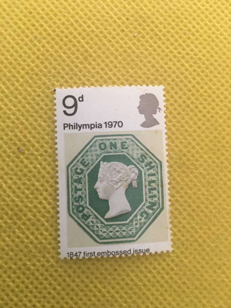 GREAT BRITAIN - PHILYMPIA  1970 UNUSED STAMPS  LOT OF 3