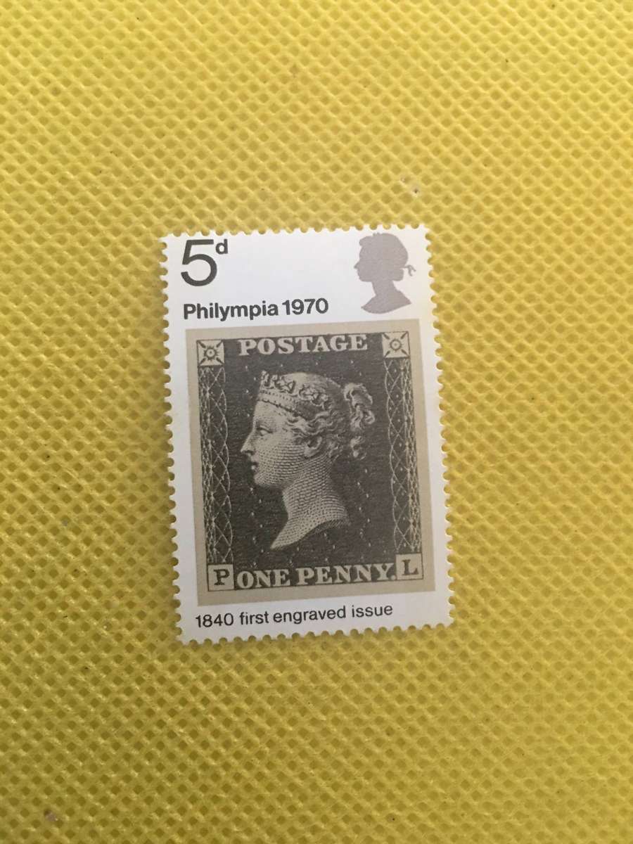 GREAT BRITAIN - PHILYMPIA  1970 UNUSED STAMPS  LOT OF 3