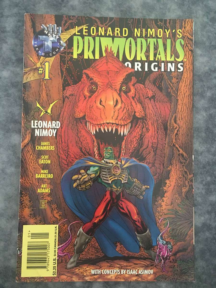 TEKNO COMICS - PRIMORTALS ORIGINS - NO. 1 - VOL. 1 - 1995
