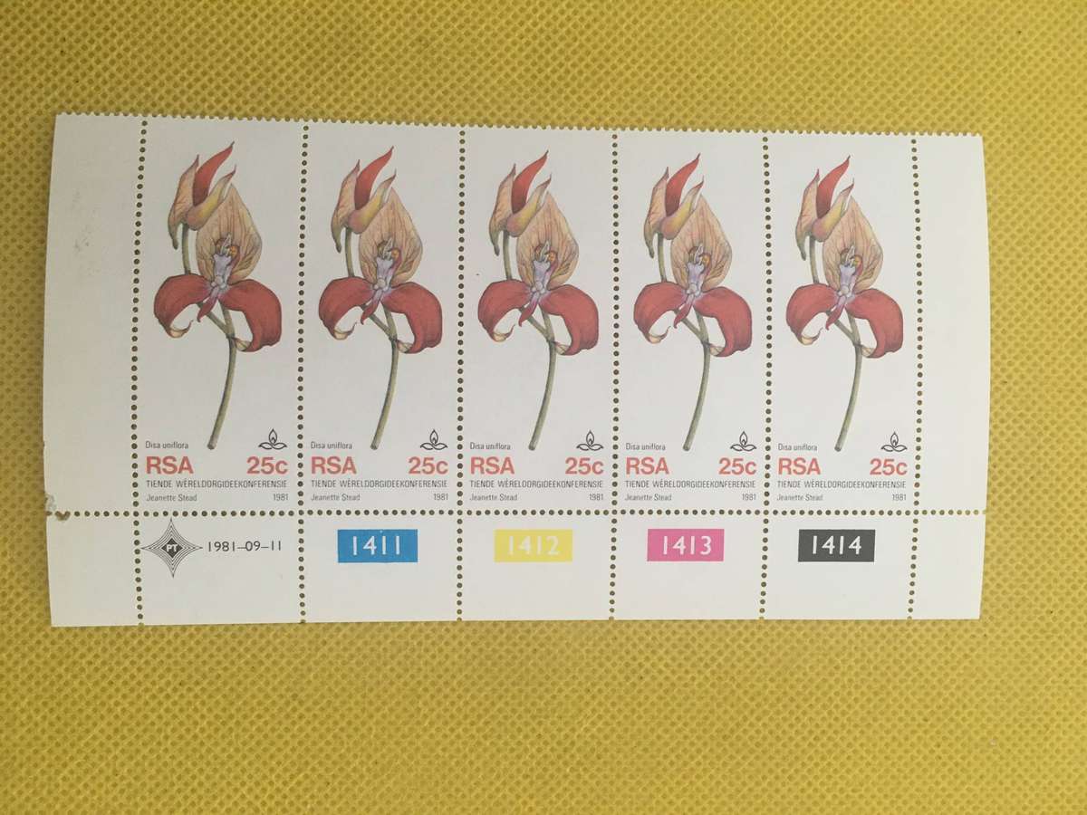 SOUTH AFRICA 10TH WORLD ORCHARD CONFERENCE MINI SHEET X 4