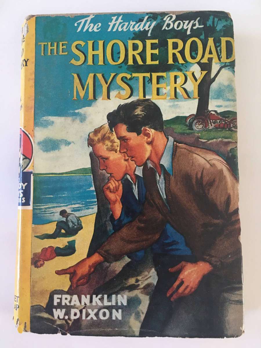 VINTAGE - THE HARDY BOYS - THE SHORE ROAD MYSTERY - 1928