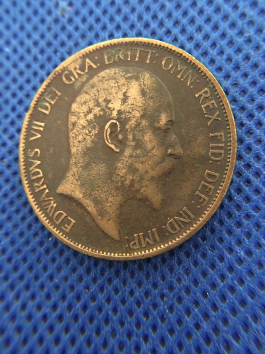 GREAT BRITAIN  ONE PENNY 1902