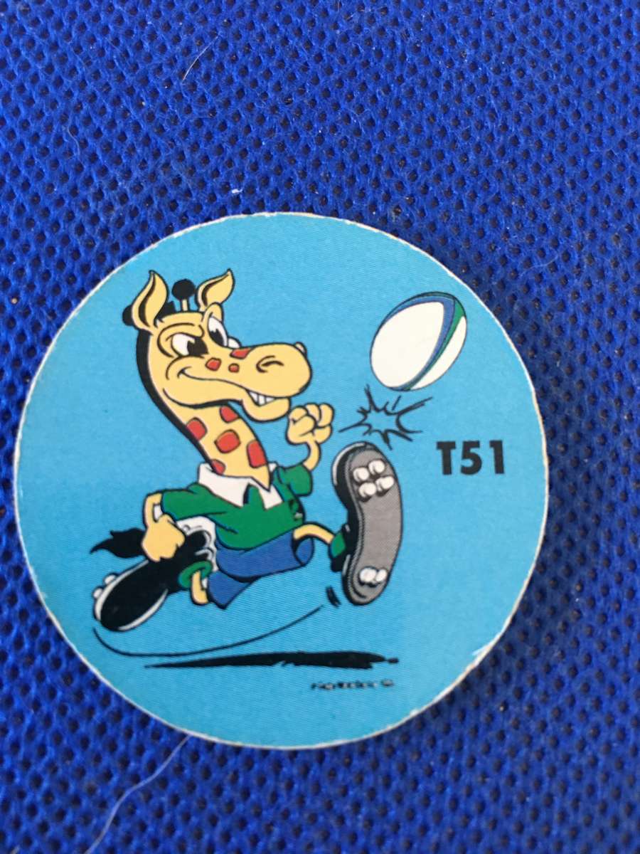 ARLENCO - TAZOS OR SLAMMERS - SOUTH AFRICA - RUGBY - NO. T51  - PIETER HENDRIK''S