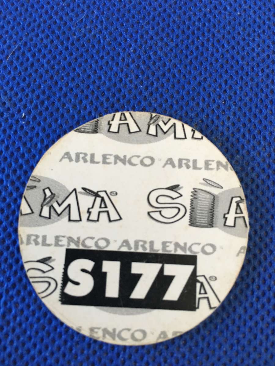 ARLENCO - TAZOS OR SLAMMERS - SOUTH AFRICA - RUGBY - NO. S177 - HENNIE LE ROUX