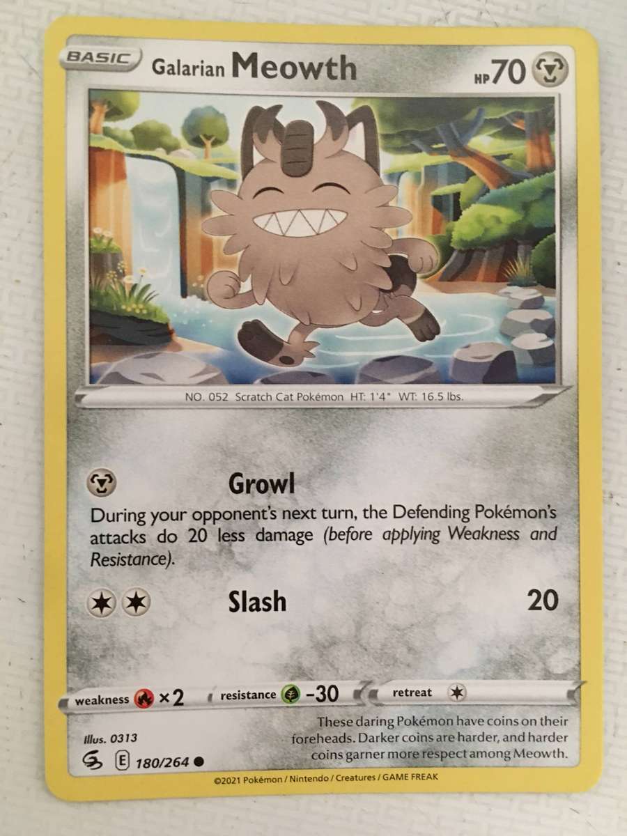 POKEMON TRADING CARD - MEOWTH