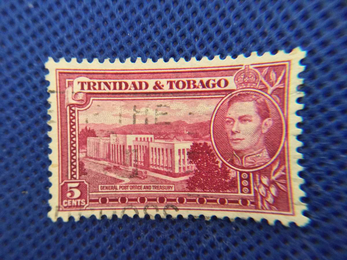 TRINIDAD AND TOBAGO - USED 5 cent  STAMP