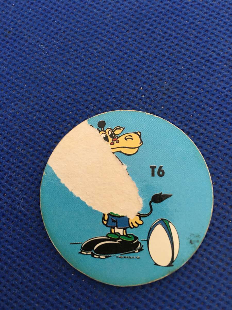 ARLENCO - TAZOS OR SLAMMERS -  - RUGBY - NO.  T6