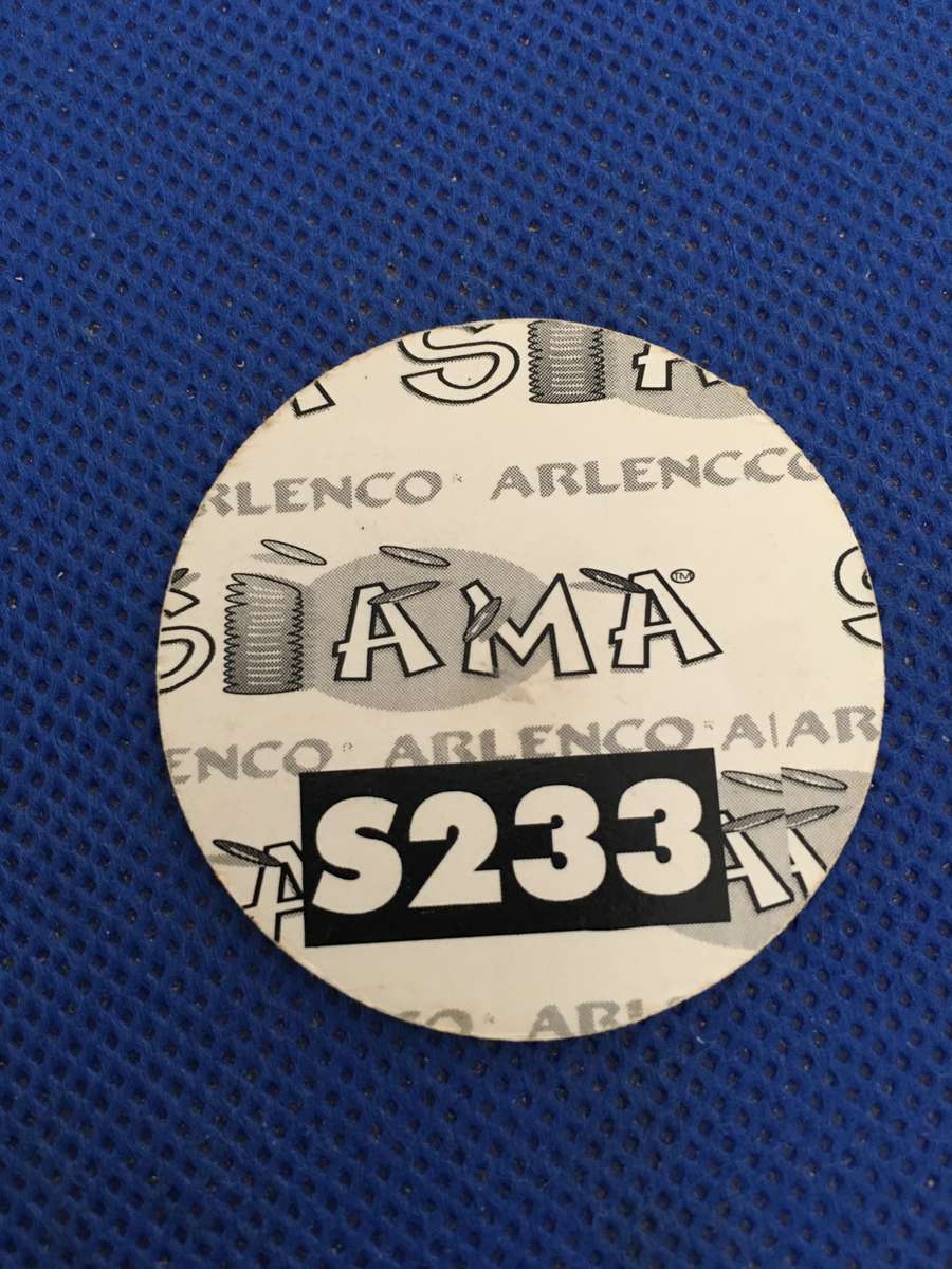 ARLENCO - TAZOS OR SLAMMERS -  - RUGBY - NO. S233 -