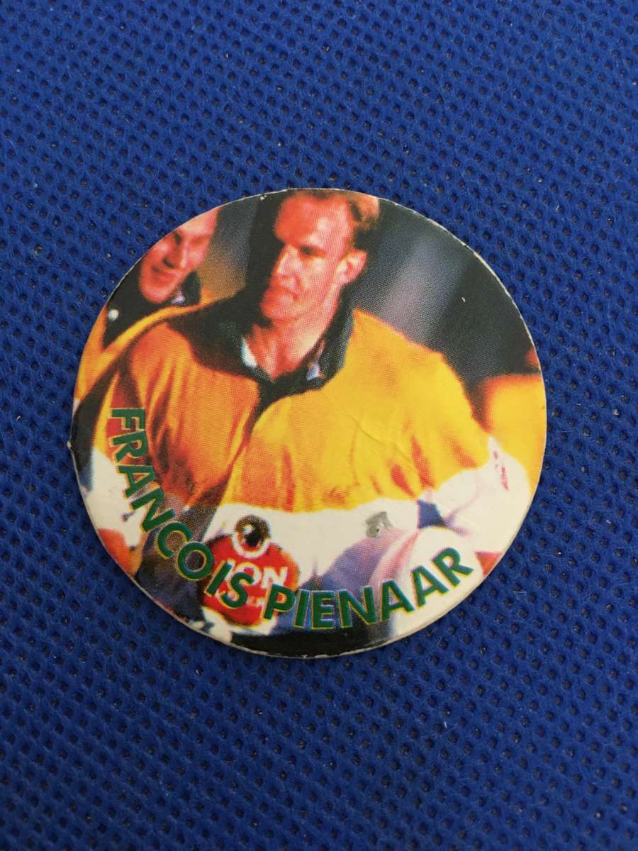 ARLENCO -  SOUTH AFRICA -TAZOS OR SLAMMERS -  - RUGBY - NO. S174 - FRANCOIS PIENAAR