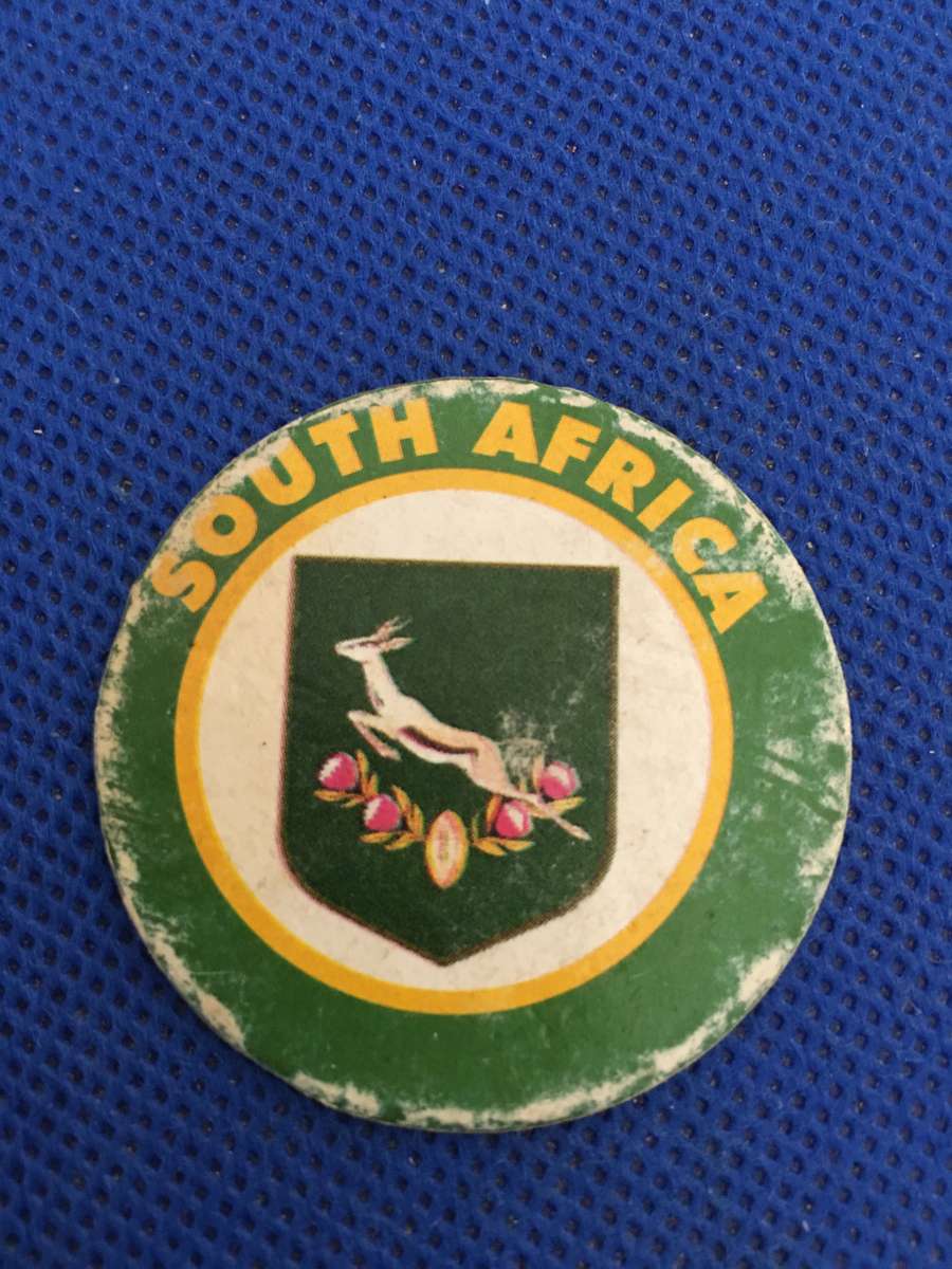 ARLENCO - TAZOS OR SLAMMERS - SOUTH AFRICA - RUGBY - NO. S22 -  BOKKIE EMBLEM