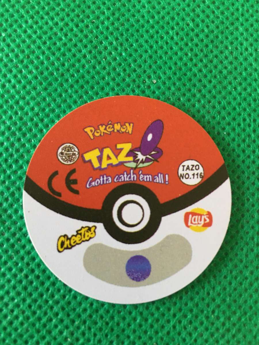 POKEMON TAZO RELEASED BY NINTENDO  AROUND THE 2000'S - CHEETOS / LAYS -NO. 116 - HORSEA