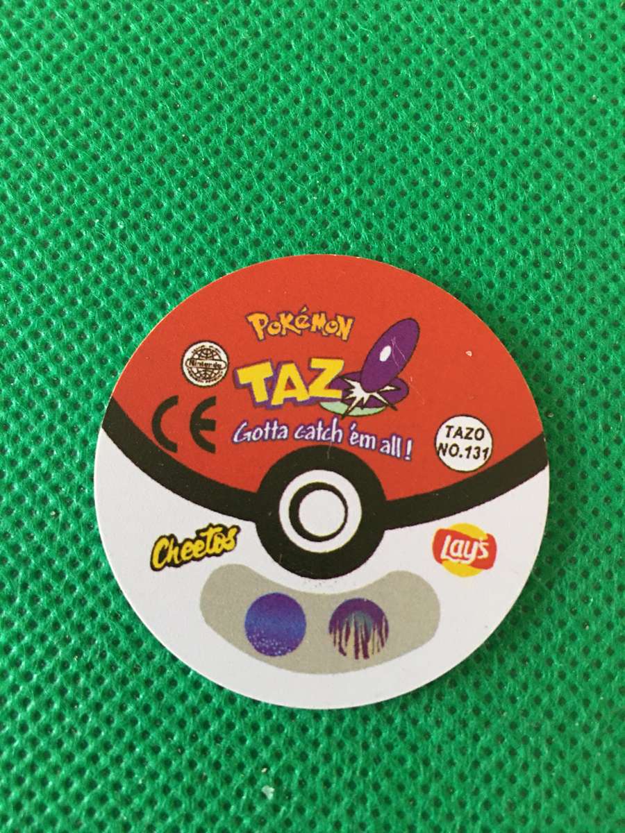 POKEMON TAZO RELEASED BY NINTENDO  AROUND THE 2000'S - CHEETOS / LAYS -NO. 131 - LAPRAS