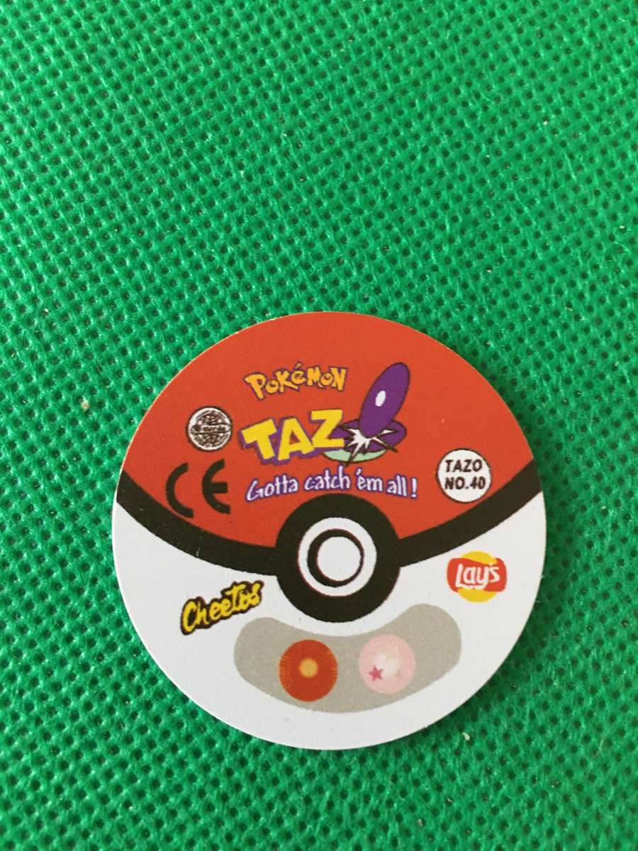 POKEMON TAZO RELEASED BY NINTENDO  AROUND THE 2000'S - CHEETOS / LAYS -NO. 40 - WIGGLYTUFF
