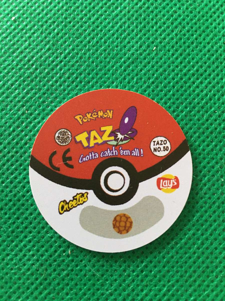 POKEMON TAZO RELEASED BY NINTENDO  AROUND THE 2000'S - CHEETOS / LAYS -NO. 50 - DIGLET