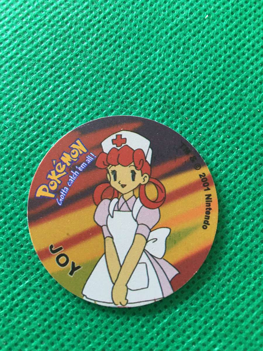 POKEMON TAZO RELEASED BY NINTENDO  AROUND THE 2000'S - CHEETOS / LAYS -NO. 5 - JOY