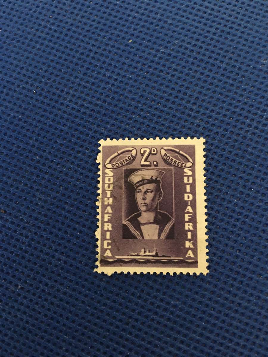 SOUTH AFRICA 2D USED SAILOR STAMP