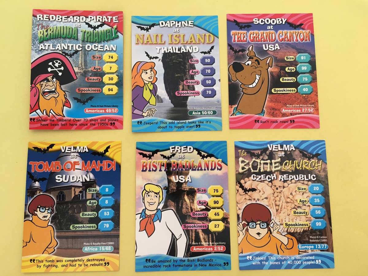 HANNA-BARBERA - SCOOBY-DOO - WORLD OF MYSTERY - PACK OF 6