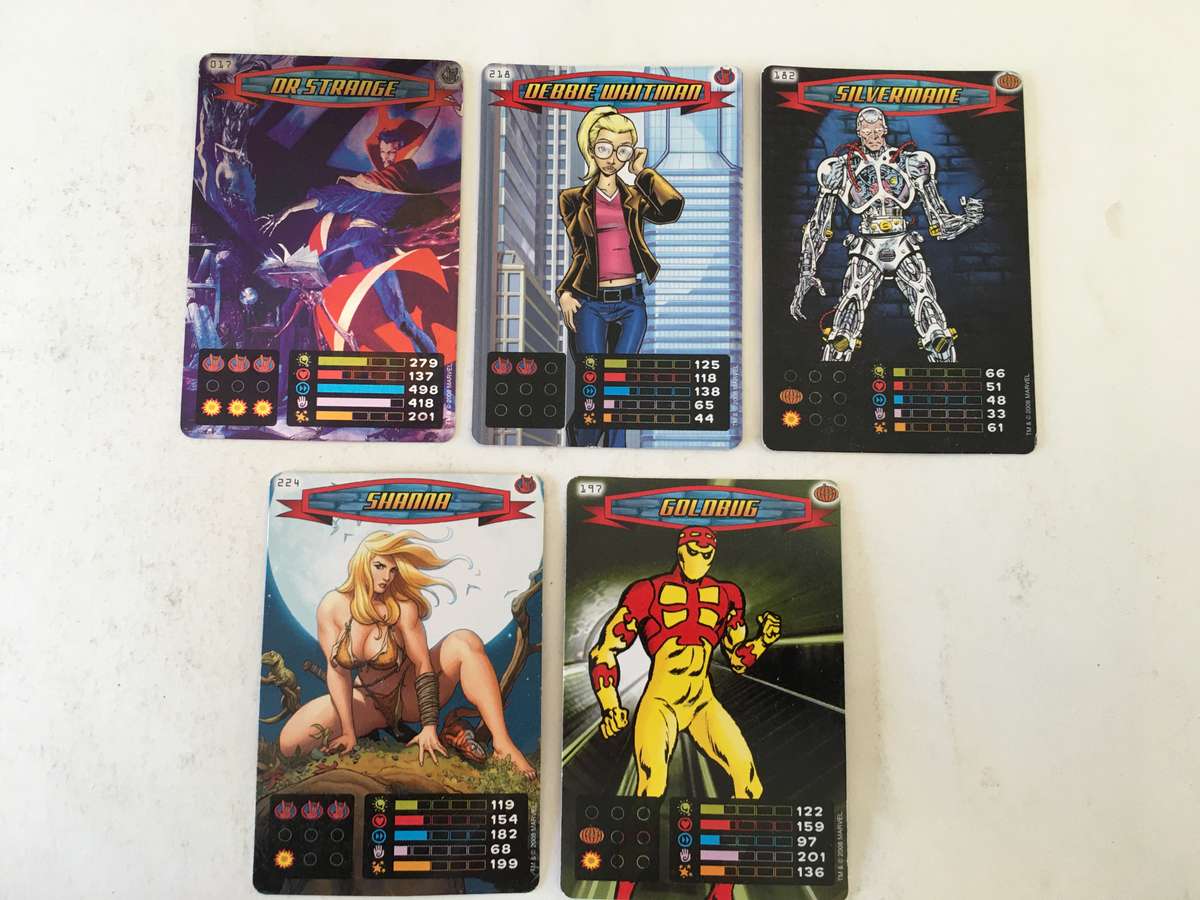 MARVEL COMICS - SPIDER-MAN - HEROES & VILLAINS COLLECTION -WITH 5 FREE  CARDS!!!! CARDS MAY VARY
