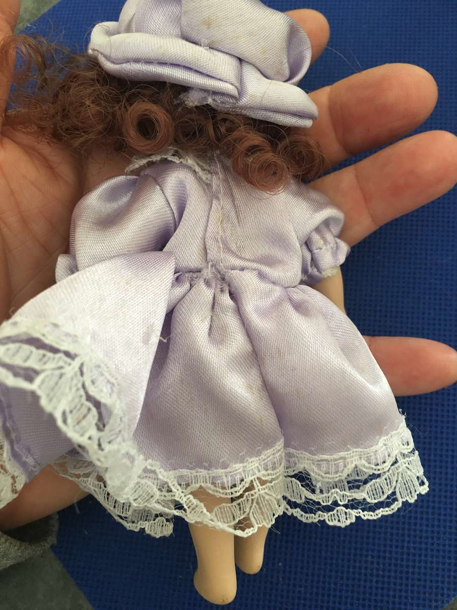 VINTAGE SMALL PORCELAIN DOLL