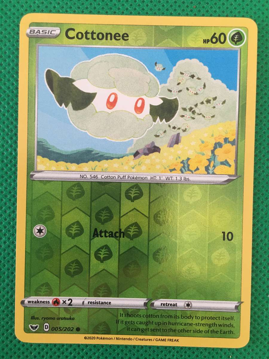 POKEMON TRADING CARD / FOIL CARD SHINING CARD / COTTONEE