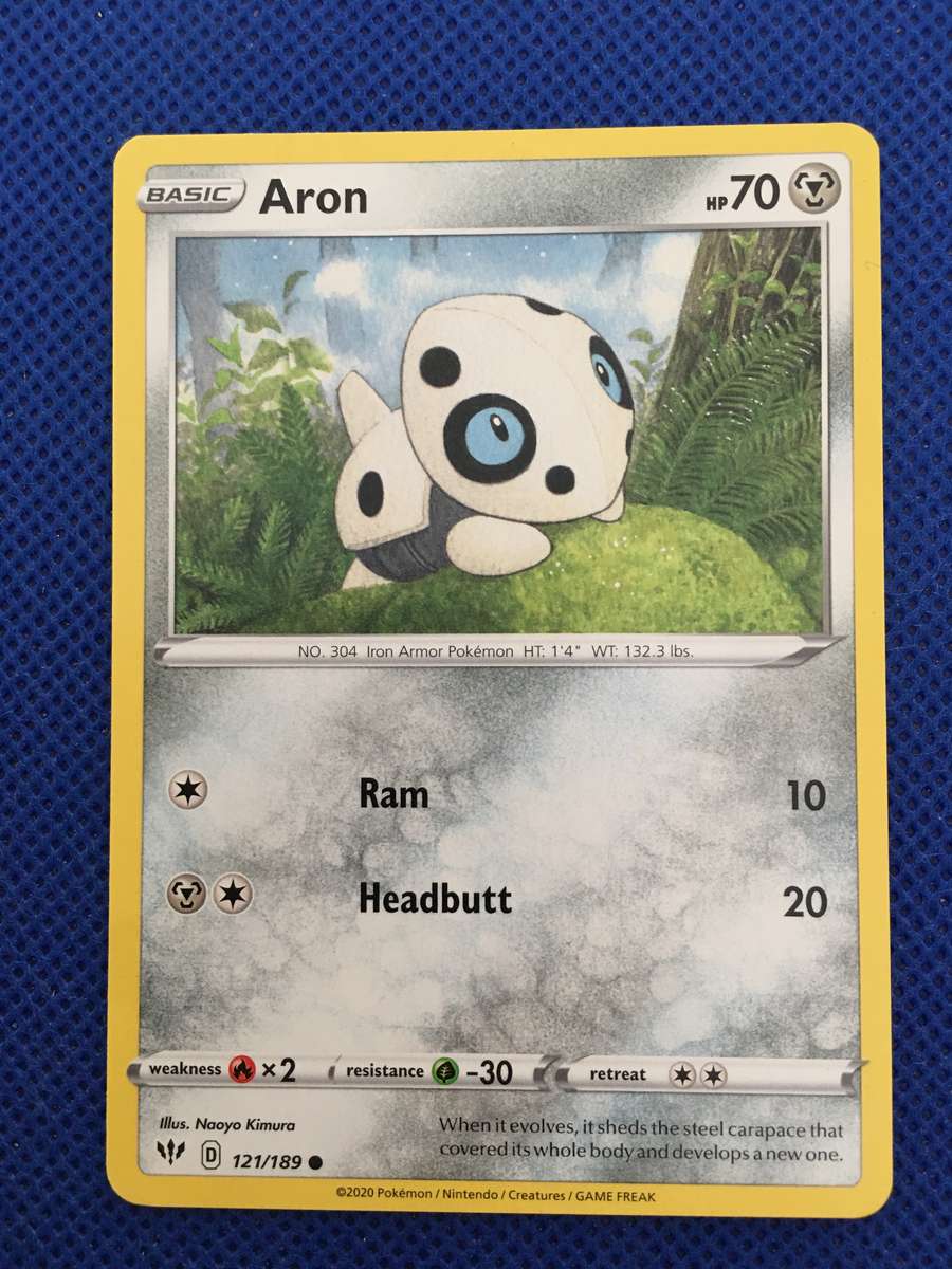 POKEMON TRADING CARD - ARON