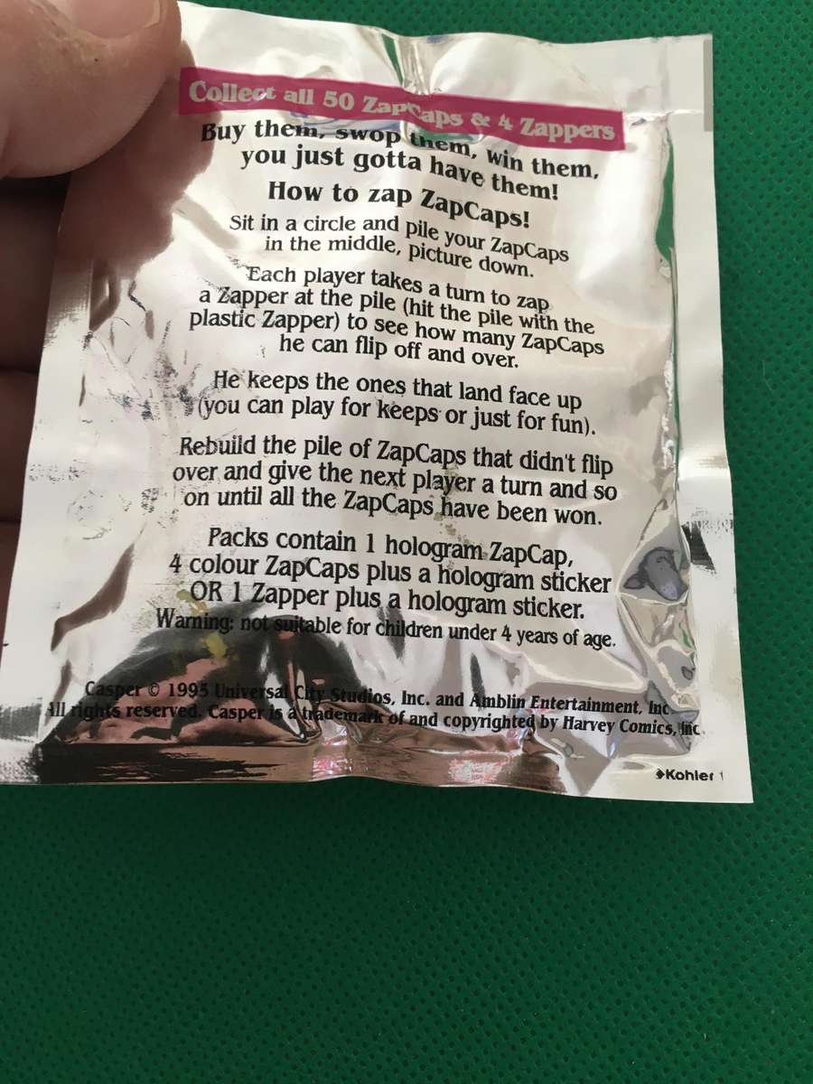 ZAPCAP CASPER TAZO PACK  SEALED