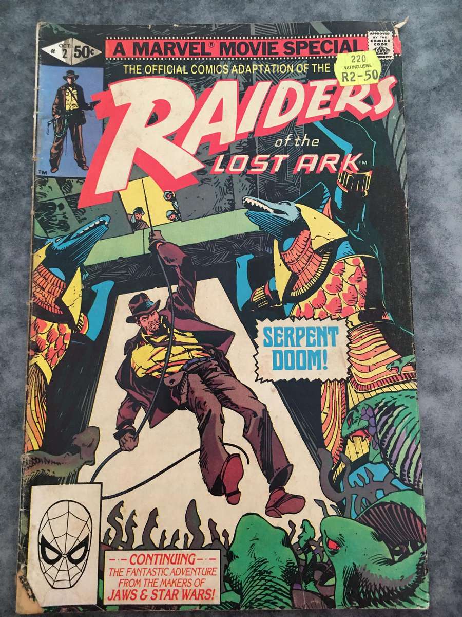 MARVEL COMICS - RAIDERS OF THE LOST ARK - VOL. 1  NO. 2  - 1981