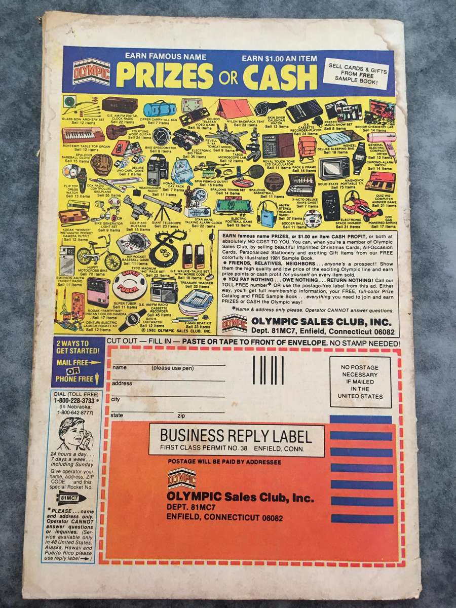 MARVEL COMICS - RAIDERS OF THE LOST ARK - VOL. 1  NO. 2  - 1981