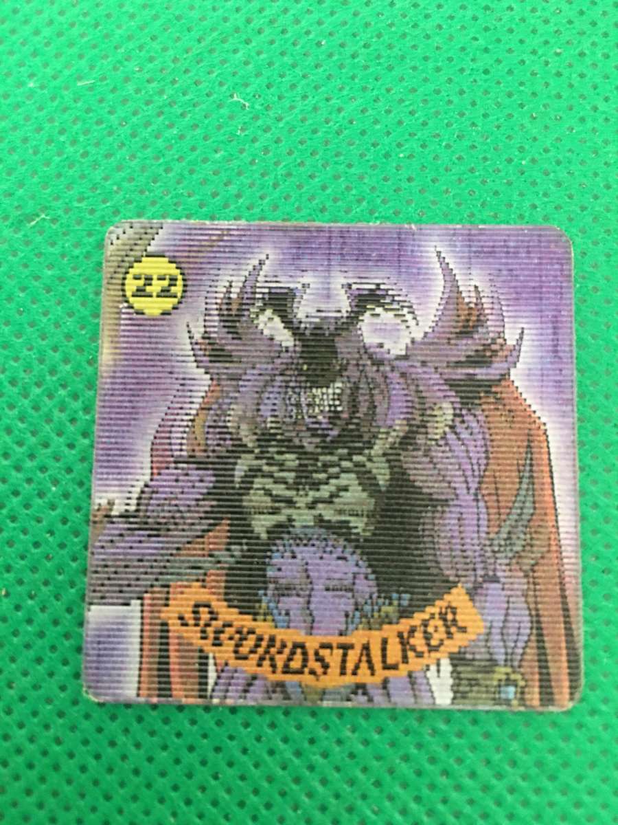 YU-GI-OH TRADING CARD  TV CUBE TAZO - NO. 22