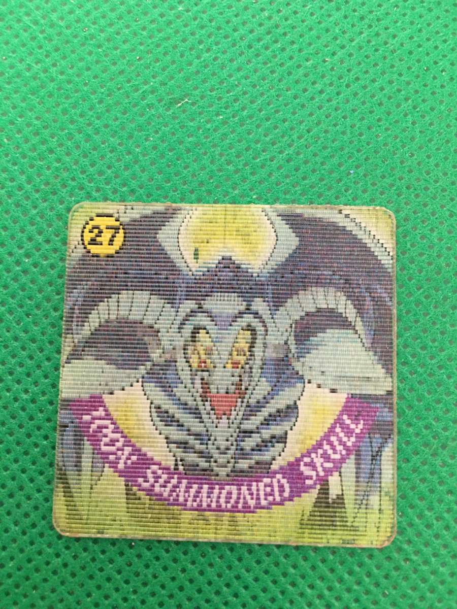 YU-GI-OH TV CARD CUBE TAZO - NO. 27