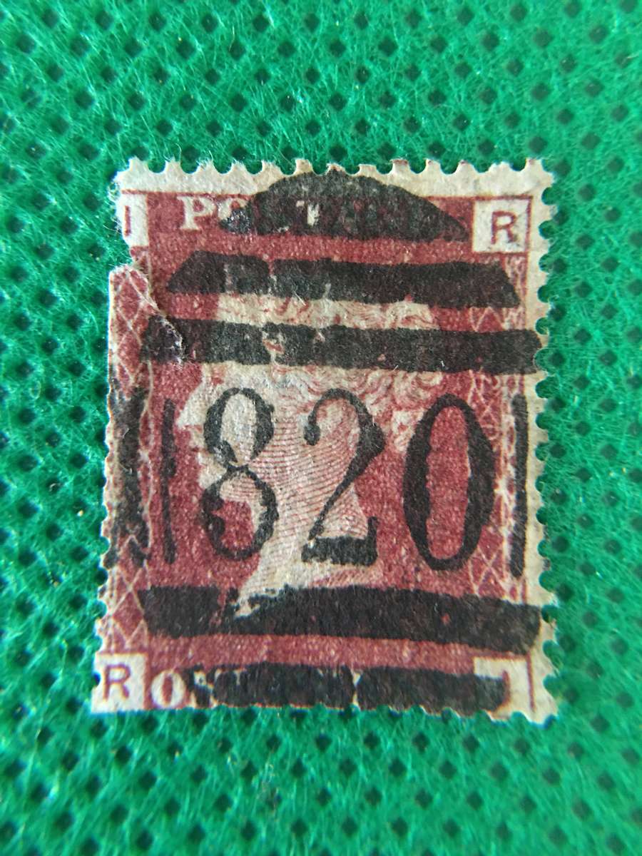 GREAT BRITAIN PENNY RED USED STAMP