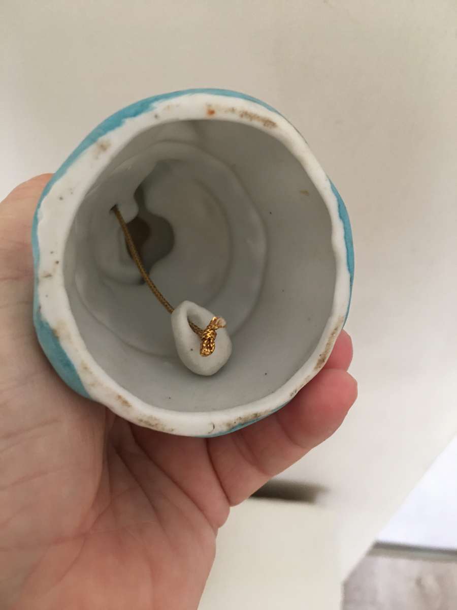 VINTAGE  ALICE IN WONDERLAND CERAMIC BELL