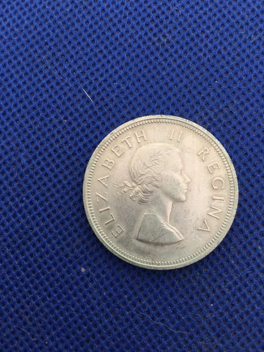 SOUTH AFRICA 2 1/2 SHILLINGS 1960
