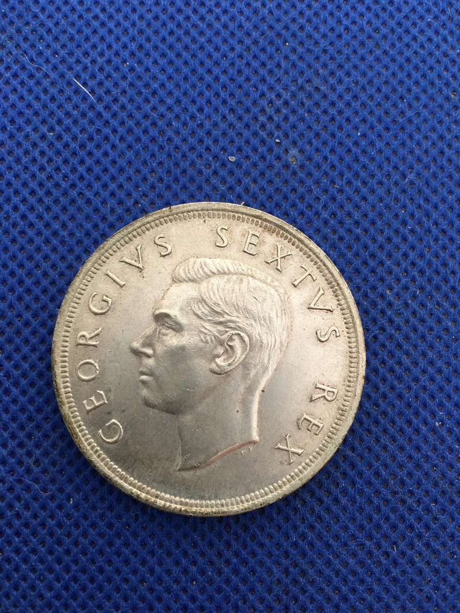 SOUTH AFRICA 5 SHILLINGS 1952  LOVELY CONDITION