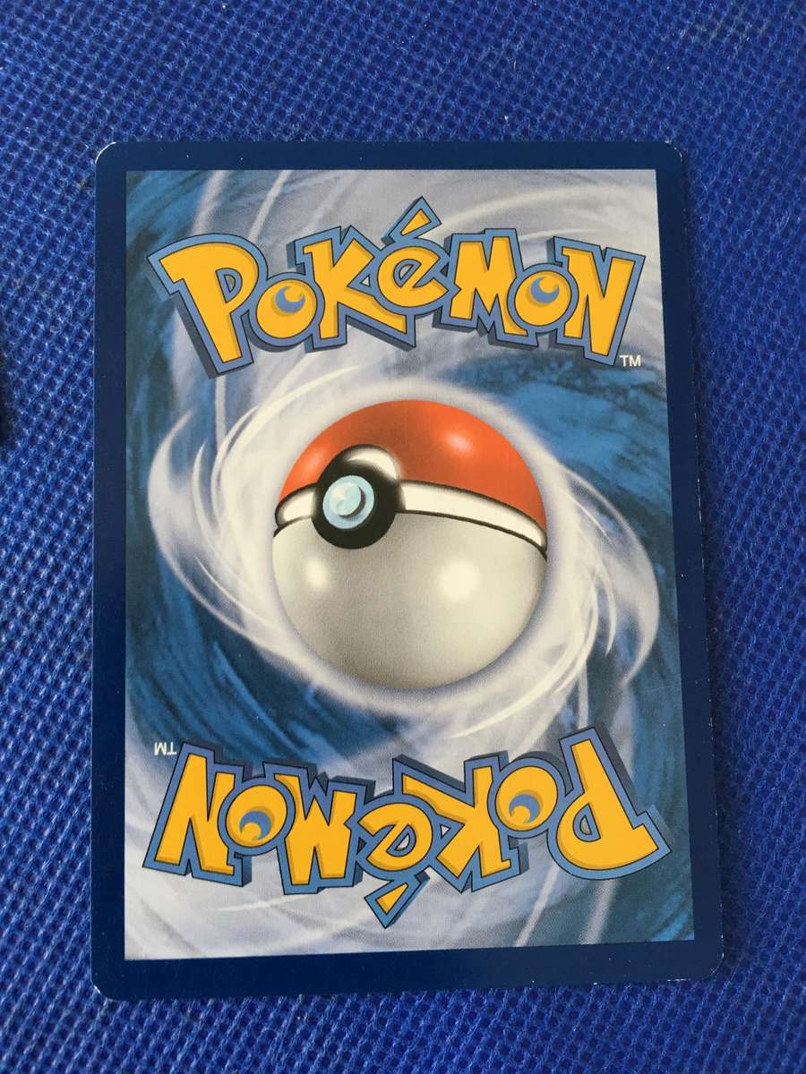 POKEMON 2002 BLUE ENERGY  CARD