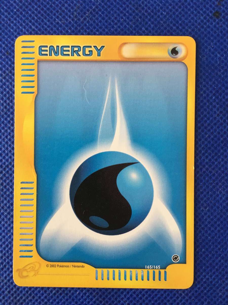POKEMON 2002 BLUE ENERGY  CARD