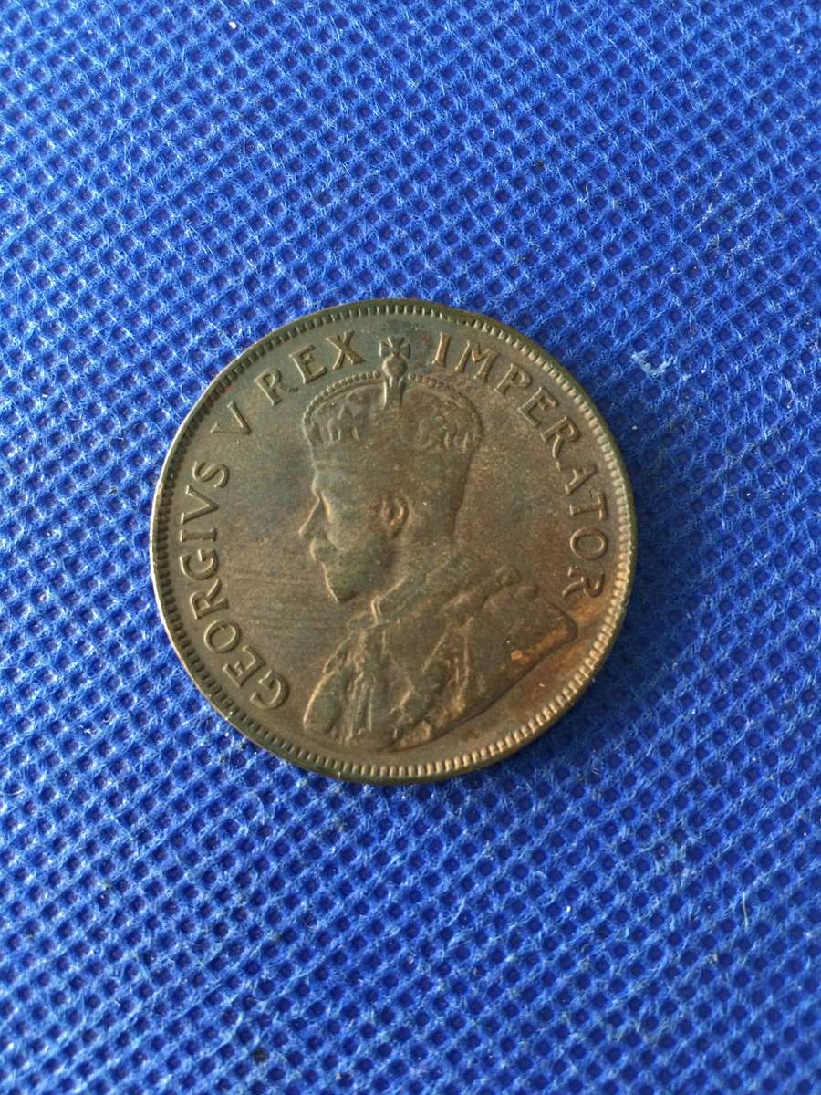 SOUTH AFRICA 1935 1 PENNY COIN