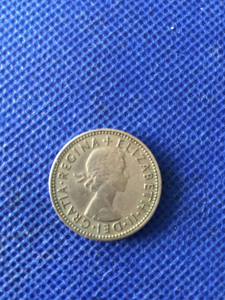 GREAT BRITAIN 1 SHILLING 1954 COIN