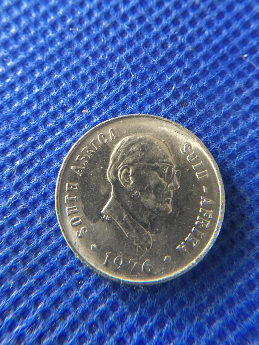 SOUTH AFRICA  10c COIN -1976