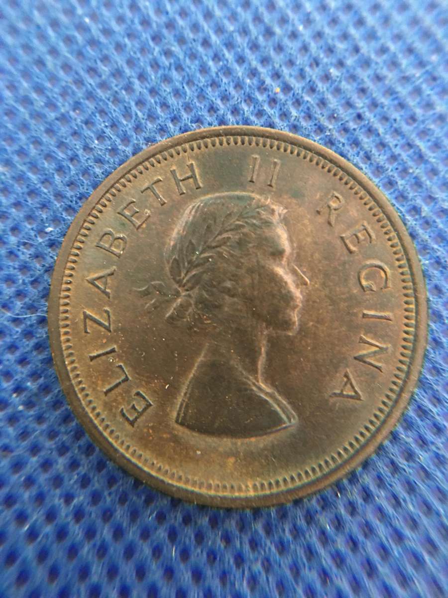 SOUTH AFRICA 1960 1 PENNY COIN